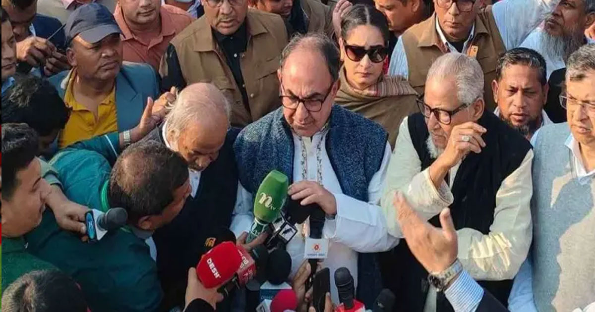 গোলাম আযমকে সূর্যসন্তান বলে মুক্তিযোদ্ধাদের অপমান করেছে জামায়াত: মির্জা আব্বাস