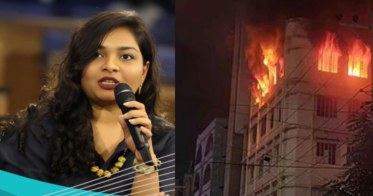 ডেইলি স্টার ভবনে আগুন, সাংবাদিকদের উদ্ধার অভিযান চলছে