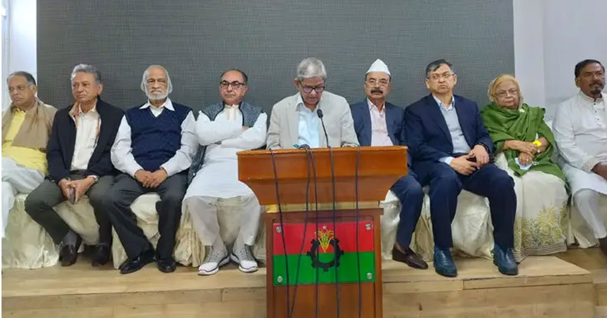 হামলাকে নির্বাচনবিরোধী ষড়যন্ত্র উল্লেখ করে বিএনপির ক্ষোভ