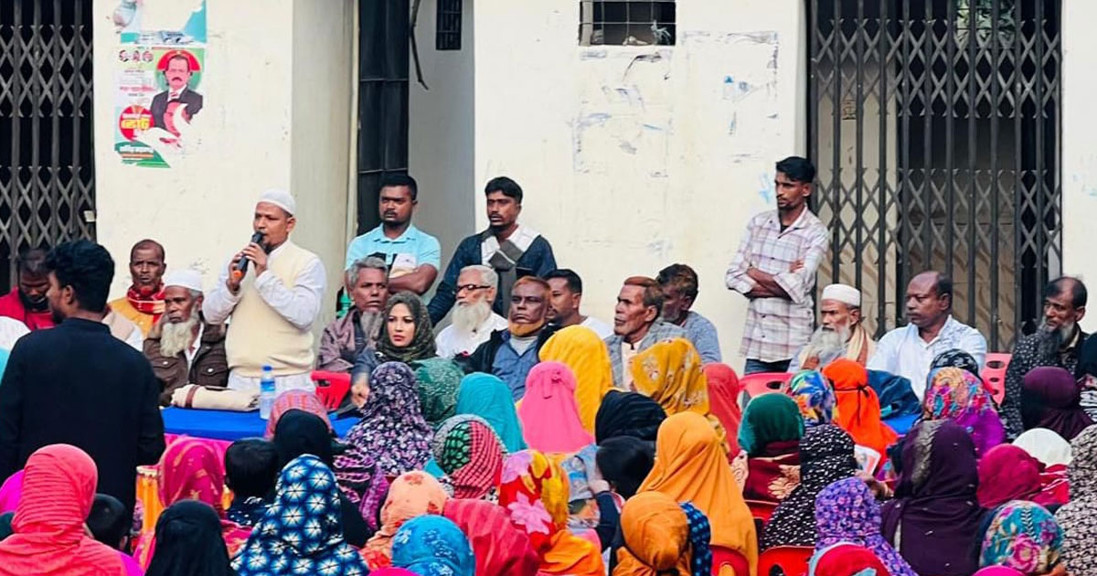 লক্ষ্মীপুরে নির্বাচনী আচরণবিধি লঙ্ঘন করায় বিএনপি প্রার্থীর জরিমানা