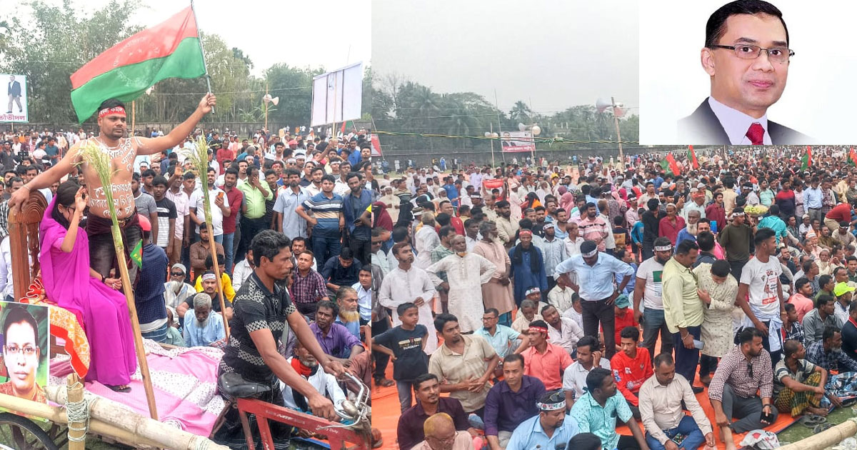 লক্ষ্মীপুর থেকে ঢাকায় অর্ধ লক্ষাধিক নেতাকর্মী