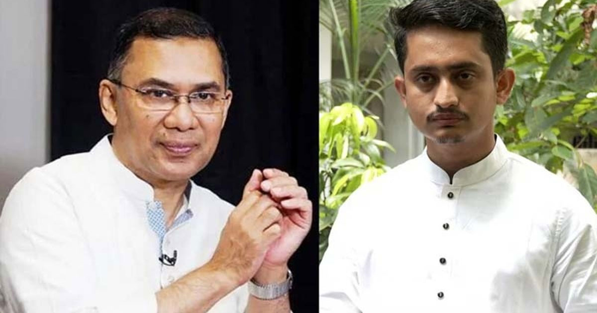 অভ্যুত্থান পরবর্তী বাংলাদেশে তারেক রহমানকে স্বাগত জানালেন সারজিস আলম