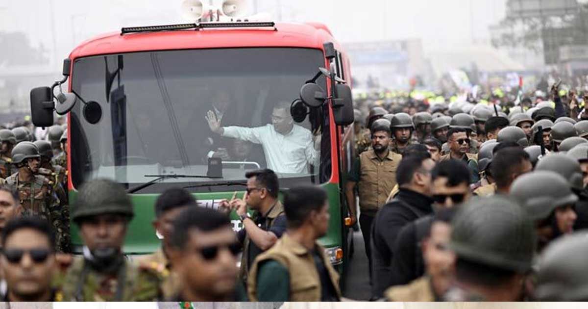 জুলাই ৩৬ এক্সপ্রেসওয়েতে পৌঁছেছেন তারেক রহমান