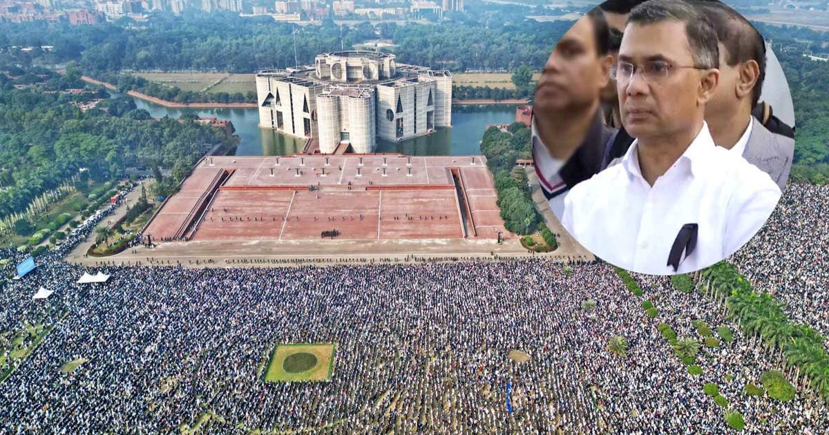 মর্যাদা ও মানুষের শ্রদ্ধায় দেশনেত্রীর ঐতিহাসিক বিদায়: তারেক রহমান