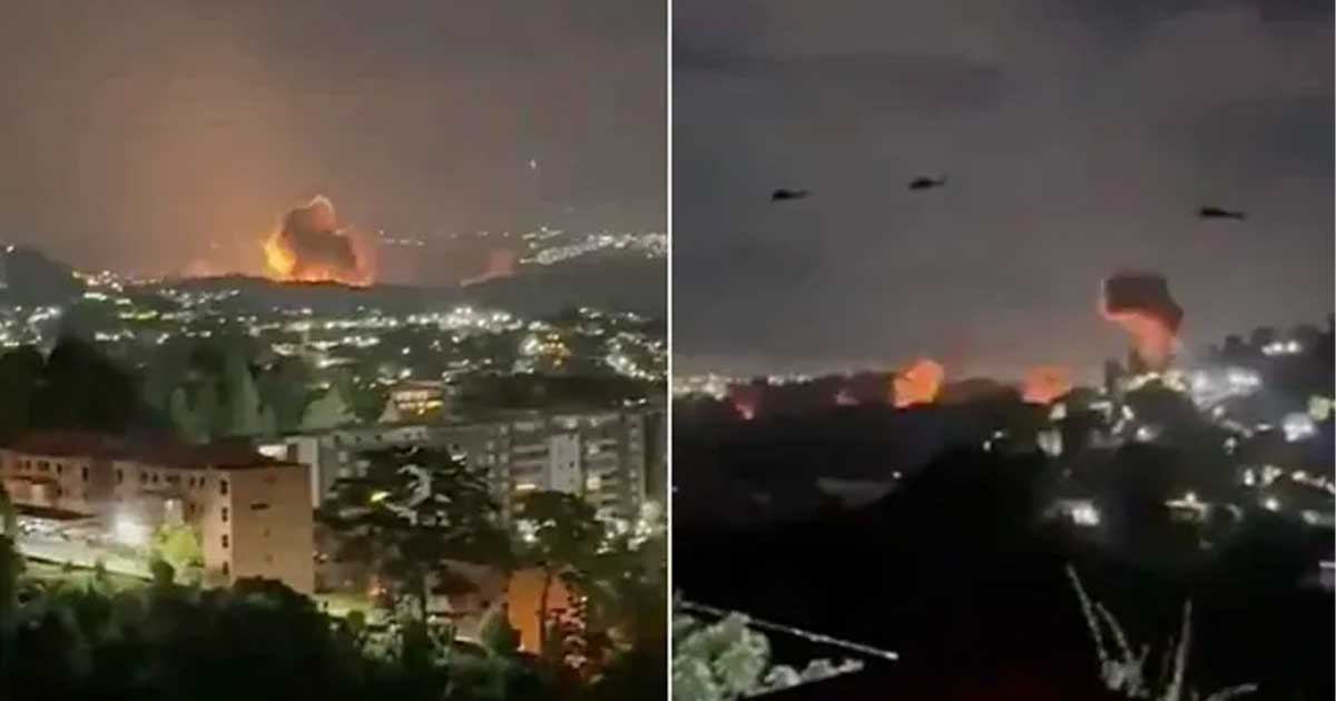 যুক্তরাষ্ট্রকে দায়ী করে জাতীয় জরুরি অবস্থা ঘোষণা ভেনেজুয়েলার