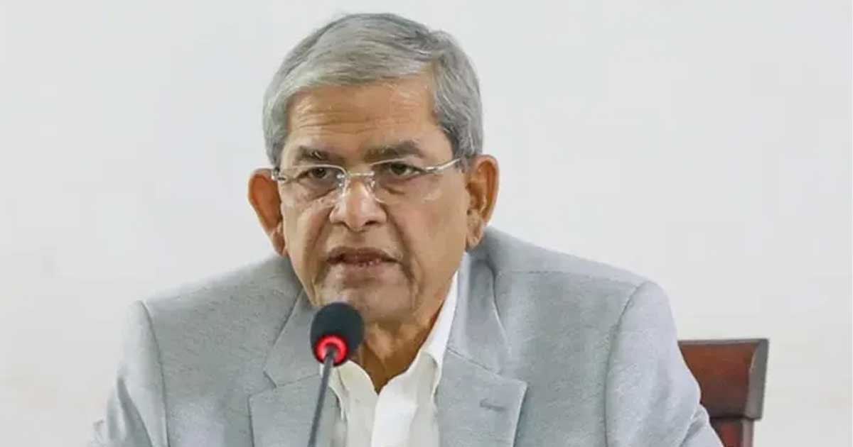 সরকারকে বেকায়দায় ফেলতেই লোমহর্ষক ঘটনার পুনরাবৃত্তি হচ্ছে: মির্জা ফখরুল
