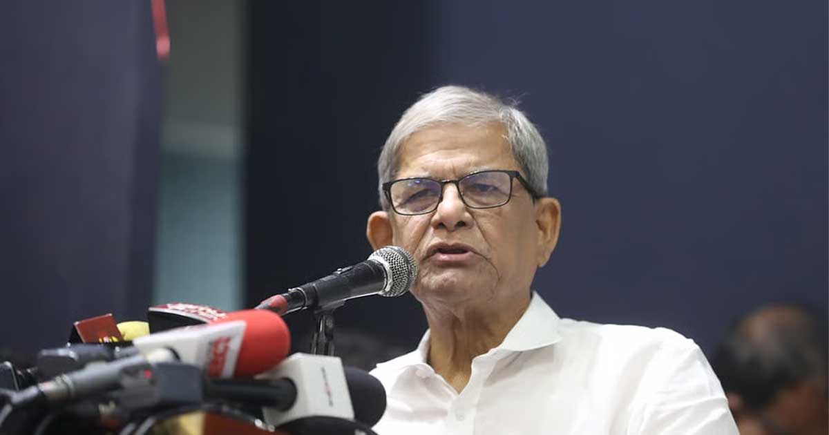 তারেক রহমানের দিকে জাতি তাকিয়ে আছে: মির্জা ফখরুল