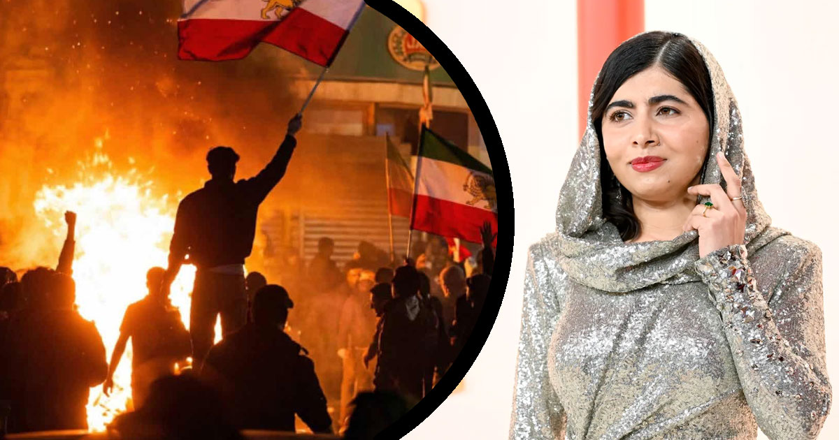 ইরানে বিক্ষোভে সমর্থন দিলেন শান্তিতে নোবেলজয়ী মালালা