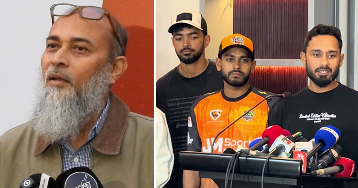 বিসিবি পরিচালকের পদত্যাগ চেয়ে অনড় ক্রিকেটাররা, ম্যাচ বয়কটের হুমকি