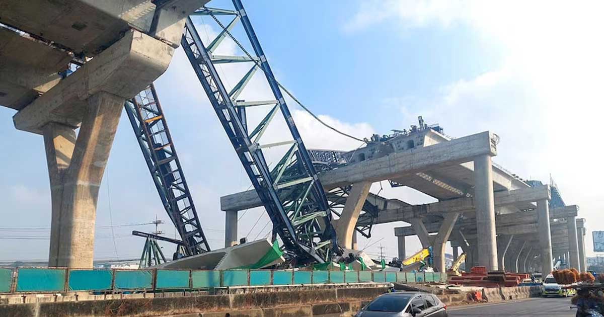 থাইল্যান্ডে আবারও ক্রেন দুর্ঘটনা,নিহত ২
