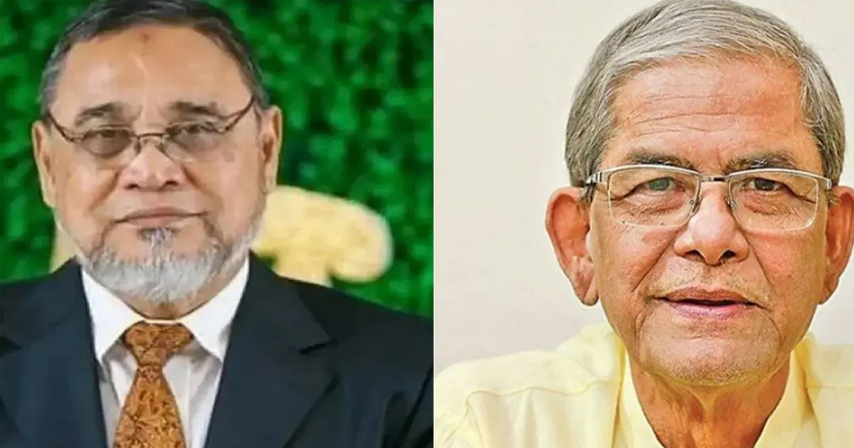 বিকেলে সিইসির সঙ্গে বৈঠকে বসছেন মির্জা ফখরুল