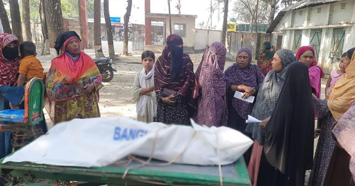 শেরপুরে ৬ বছরের কন্যাশিশুকে গলা টিপে হত্যা, বাবা আটক