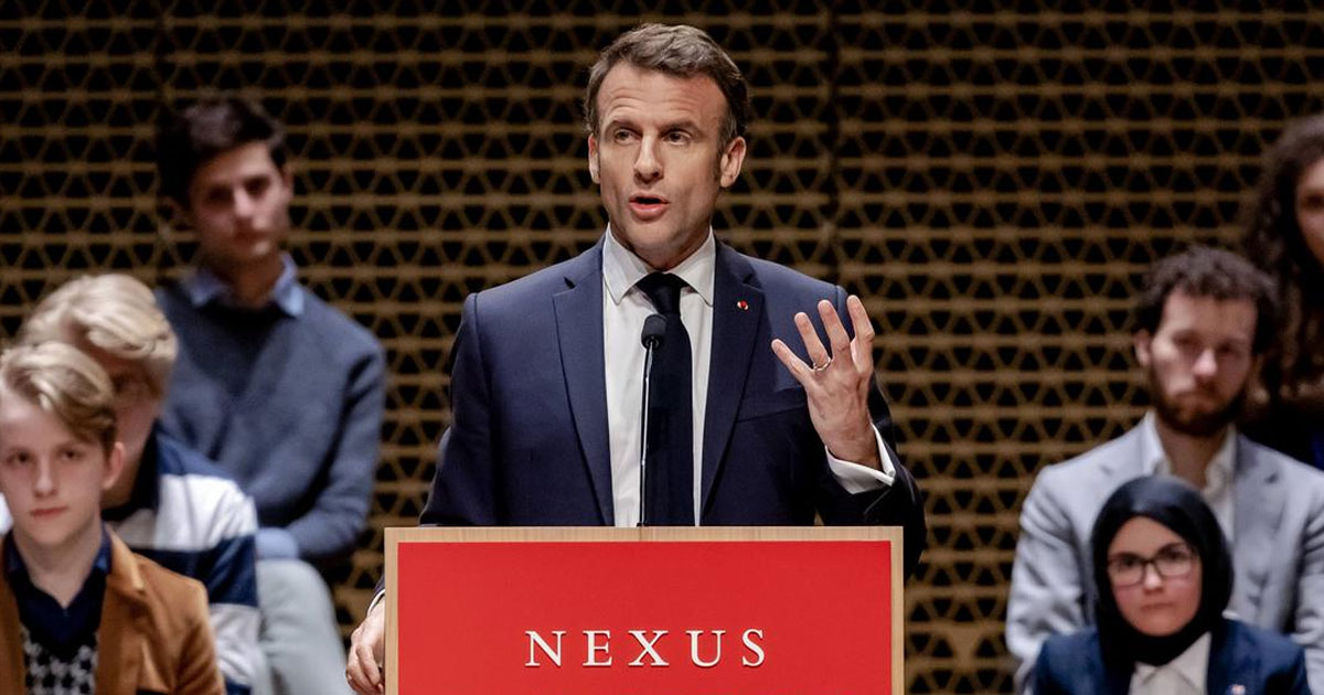 ইউরোপ বসে নেই, দুশমনকে মাথায় তুলব না: ম্যাক্রোঁর কঠোর প্রতিক্রিয়া