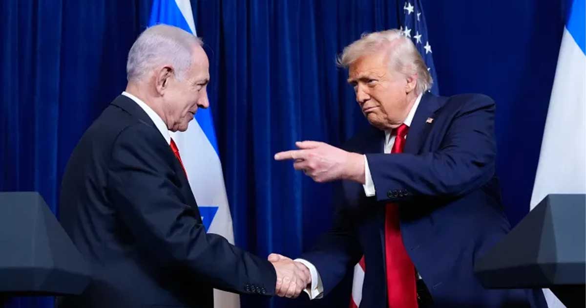 গাজা ‘বোর্ড অব পিস’-এ যোগ দিলেন যুদ্ধাপরাধে অভিযুক্ত নেতানিয়াহু