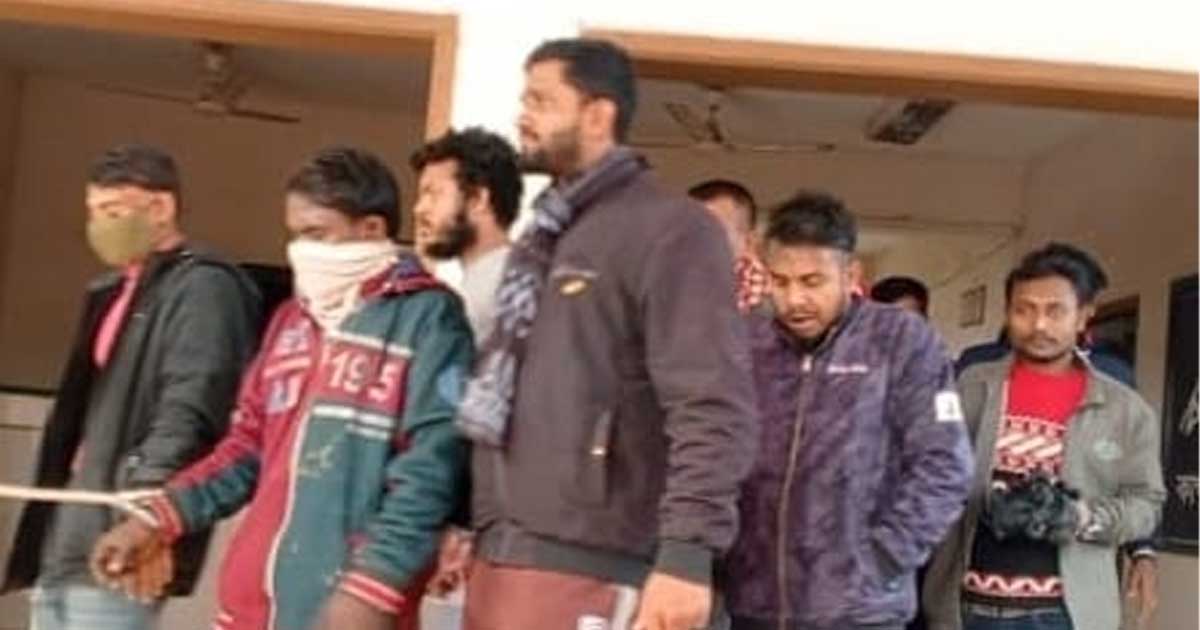 কাপাসিয়ায় অবৈধ মাটি কাটার দায়ে সরঞ্জাম জব্দ, গ্রেপ্তার ২২