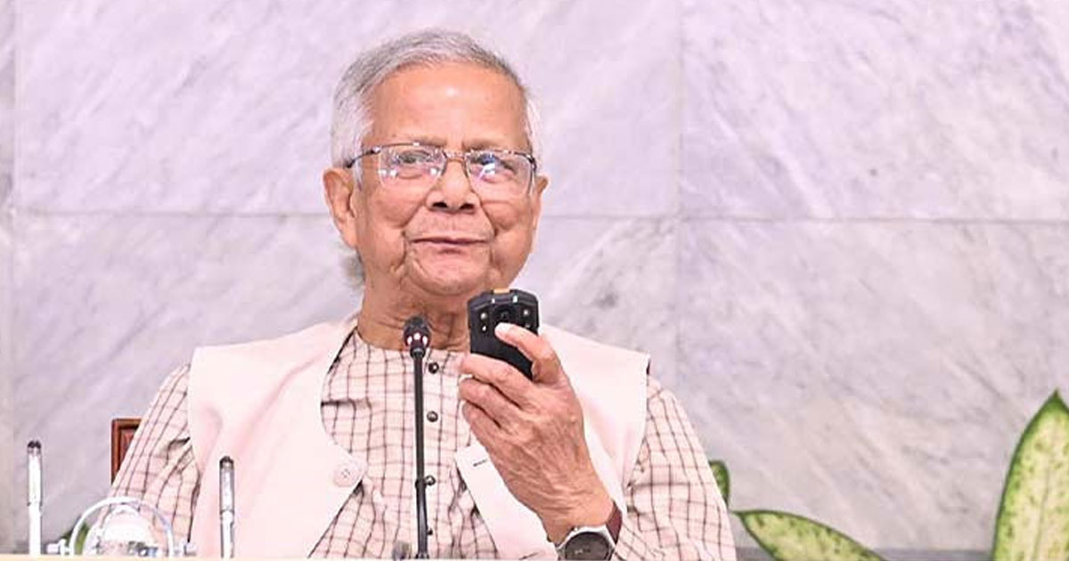 ১২ ফেব্রুয়ারি কোথাও যেন কোনো গলদ না থাকে: প্রধান উপদেষ্টা