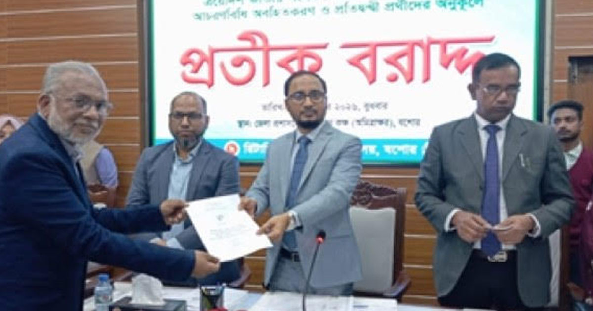 যশোরের ৬ আসনে ৩৫ প্রার্থী, কে পেলেন কোন প্রতীক?