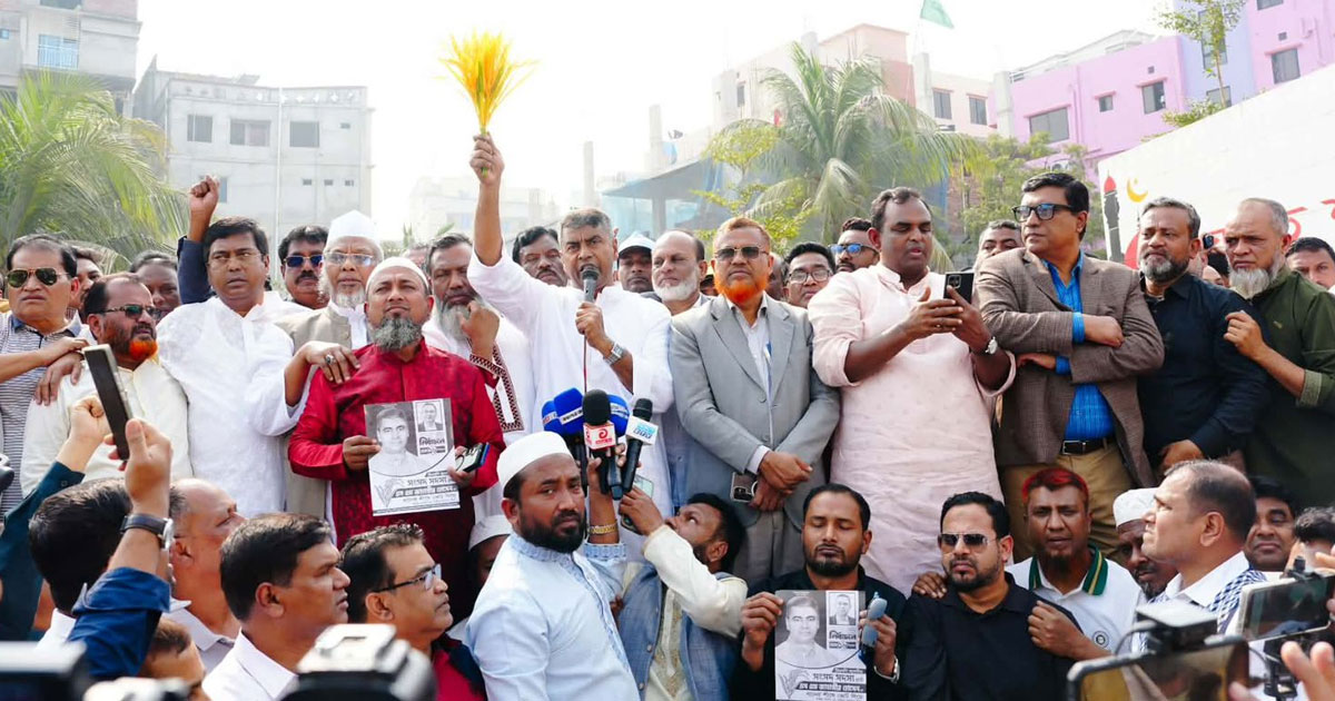 সন্ত্রাস ও চাঁদাবাজির বিরুদ্ধে কঠোর অবস্থানের ঘোষণা এস এম জাহাঙ্গীরের