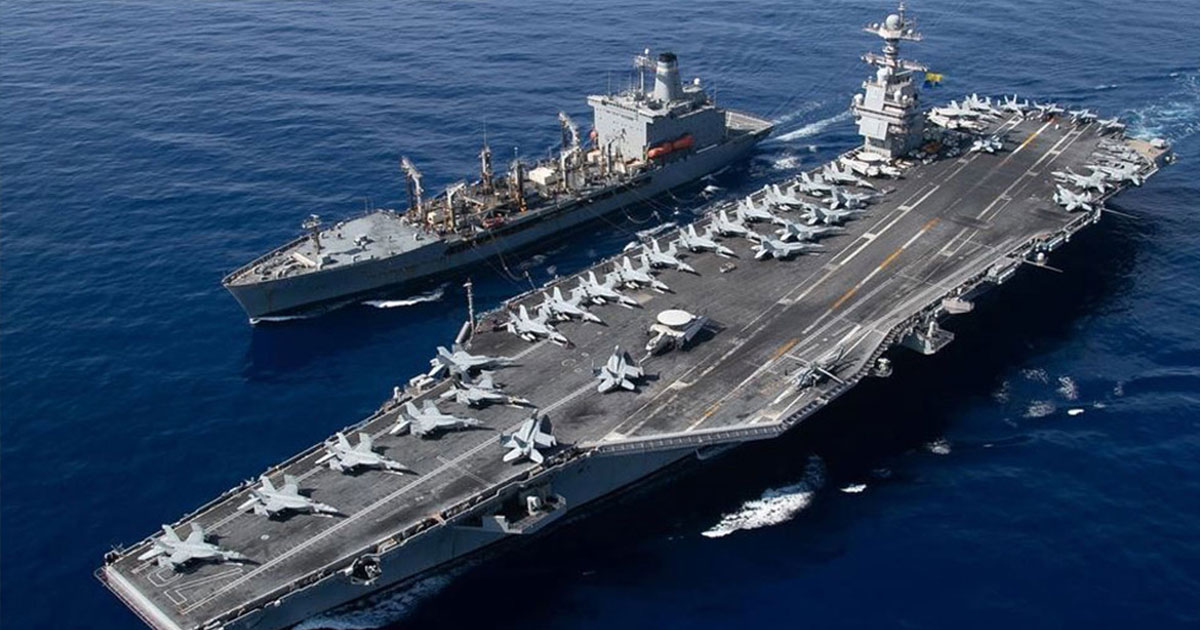 ইরানের উদ্দেশে যুদ্ধজাহাজের বড় বহর পাঠিয়েছে যুক্তরাষ্ট্র