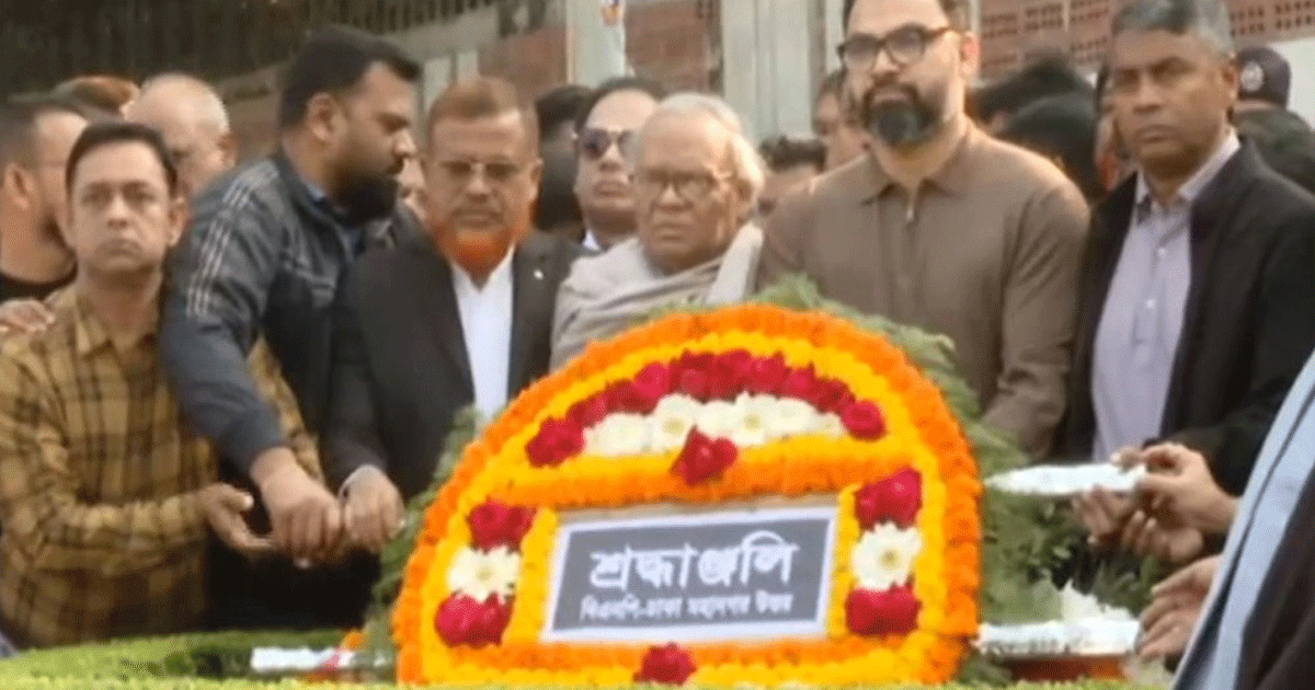তারেক রহমানের বিরুদ্ধে এনসিপির অভিযোগ সম্পূর্ণ মিথ্যা: রিজভী