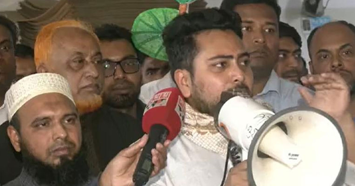 শাপলা কলিতে ভোট দিলে চাঁদাবাজি-দখলবাজি শেষ হবে: নাহিদ ইসলাম