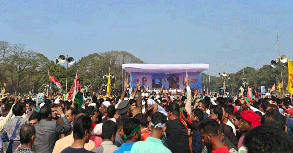 ময়মনসিংহে পৌঁছেছেন তারেক রহমান, নেতাকর্মীদের উচ্ছ্বাস