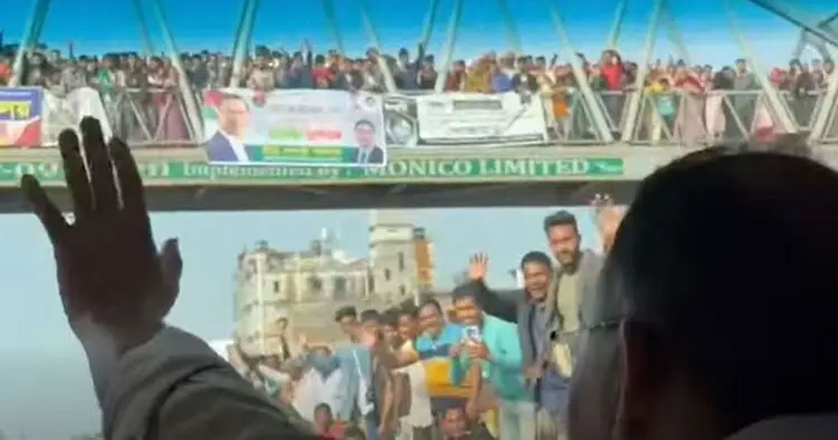 রংপুরের পথে তারেক রহমান