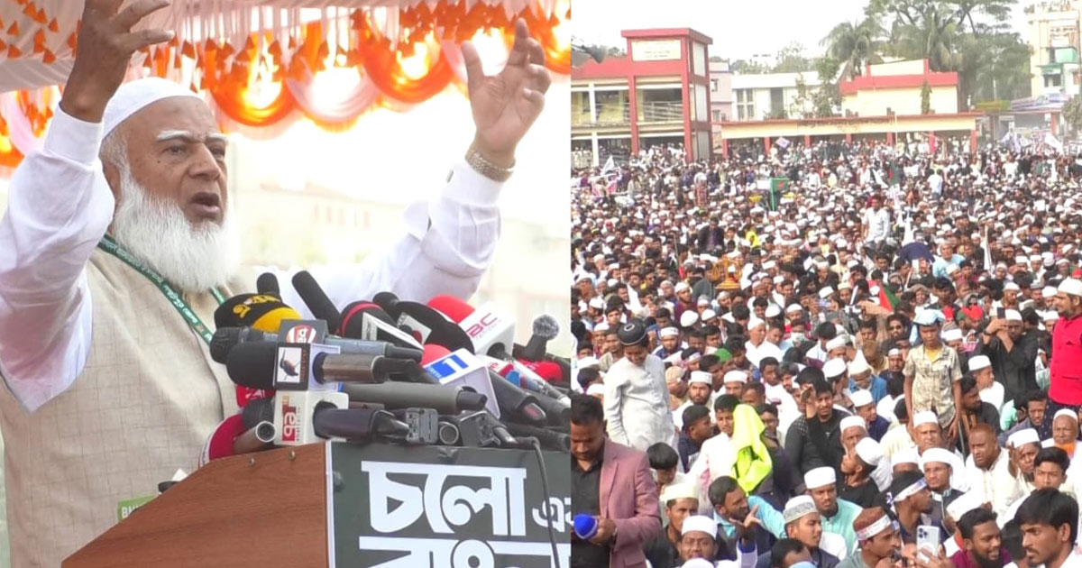 একটি পক্ষ জুলাই স্বীকার করতে চান না এটা লজ্জার: জামায়াত আমির