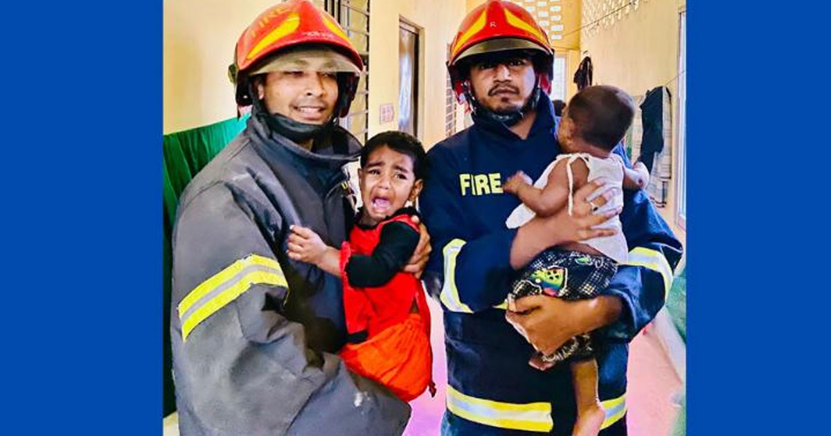 আনোয়ারায় তালাবদ্ধ ঘরে আটকা দুই শিশুকে উদ্ধার করলো ফায়ার সার্ভিস