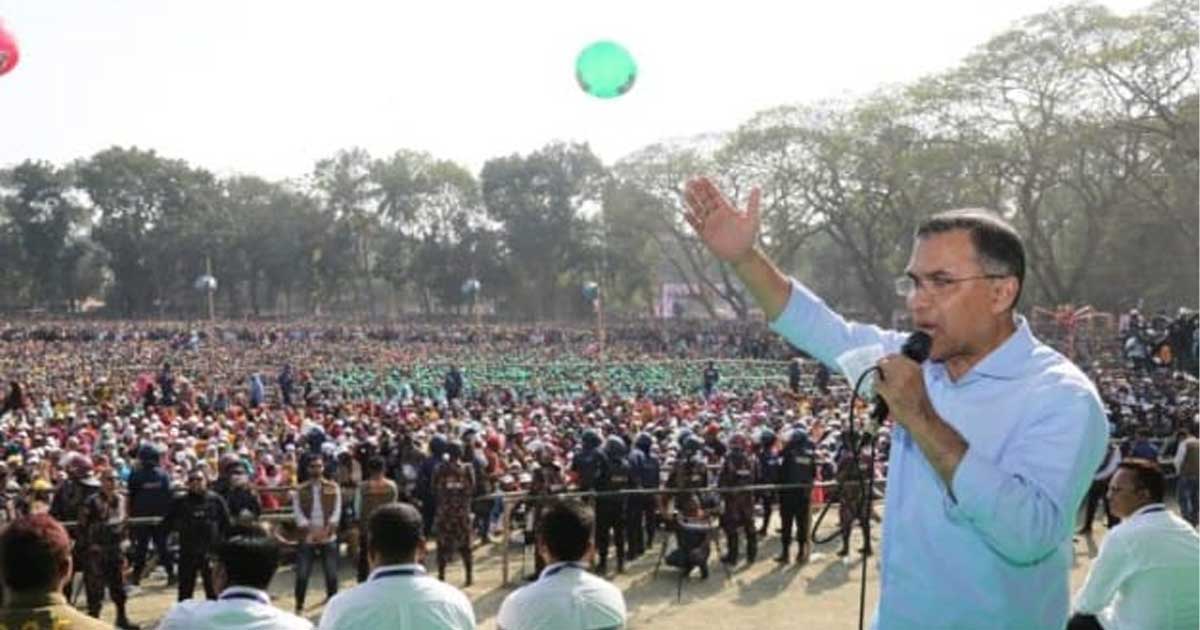 নারী, কৃষক ও তরুণ এই তিন শক্তিতেই বাংলাদেশ গড়ার ঘোষণা তারেক রহমানের