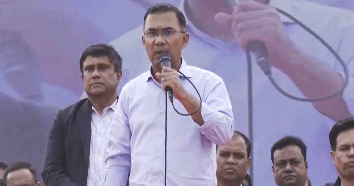 নারীদের পেছনে রেখে দেশ এগোতে পারে না: তারেক রহমান