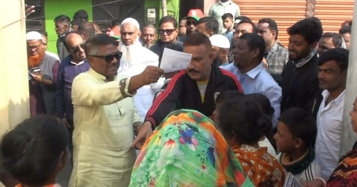 তারেক রহমানকে সমর্থন জানিয়েছেন হরিজন সমাজ : নাটোরে দুলু