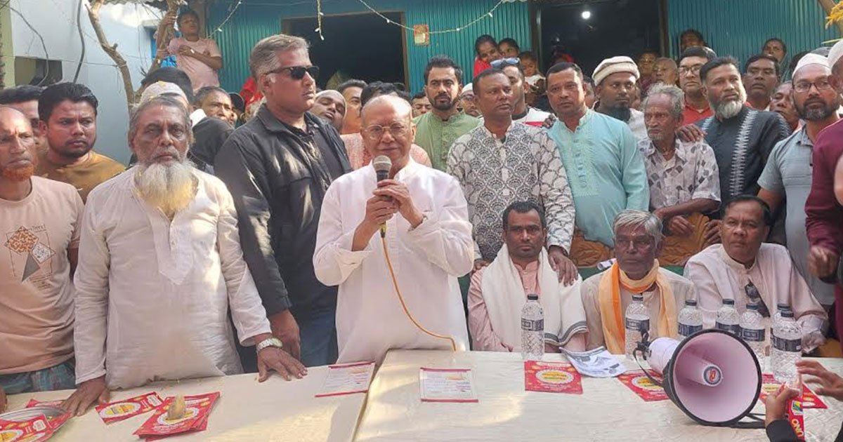 অসাম্প্রদায়িক বাংলাদেশ গড়তে ধানের শীষে ভোট দিন: আবদুল আউয়াল মিন্টু