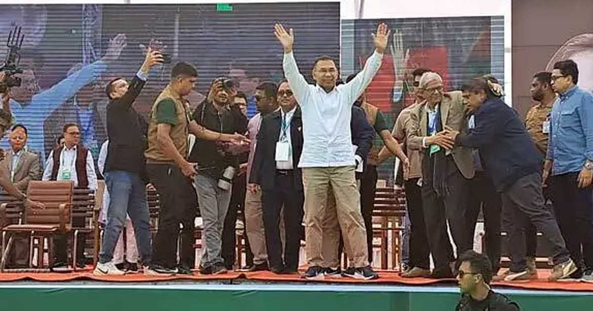 জনপ্রতিনিধি নয়,রাষ্ট্র পুনর্গঠনের লড়াই শুরু: তারেক রহমান