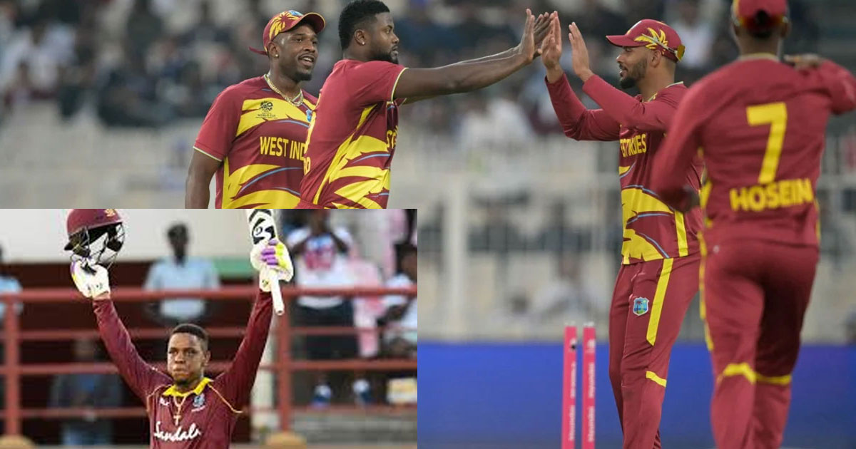 শেফার্ডের হ্যাটট্রিক হেটমায়ারের ফিফটিতে ওয়েস্ট ইন্ডিজের ৩৫ রানের জয়