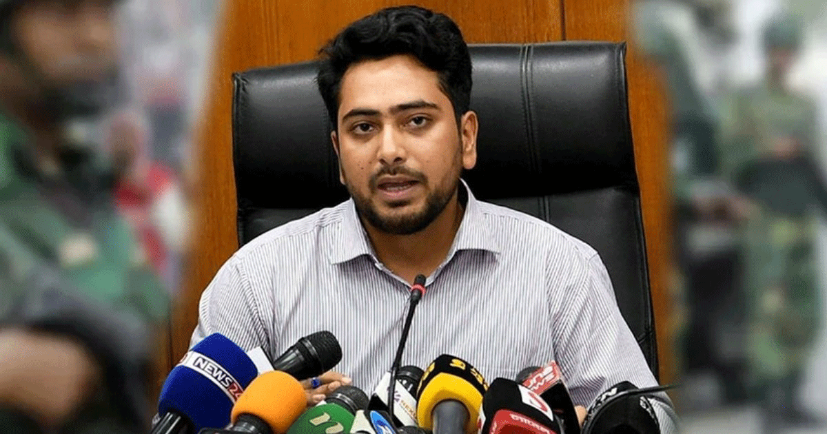 সন্ধ্যায় জাতির উদ্দেশে ভাষণ দেবেন নাহিদ ইসলাম