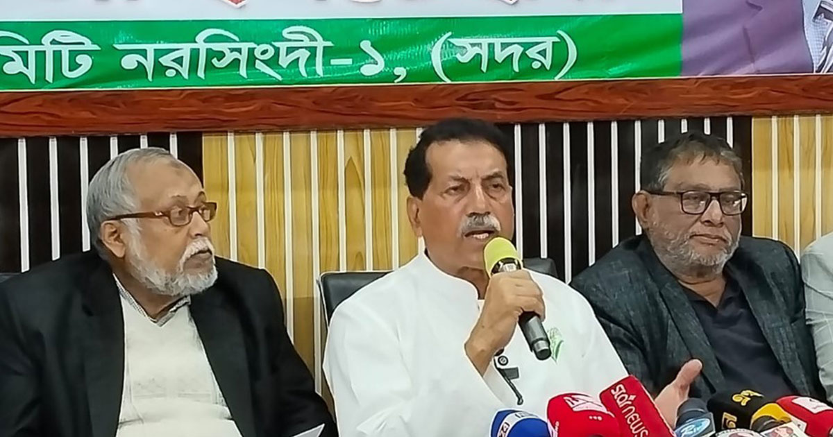 নরসিংদীকে সিটি করপোরেশন করার অঙ্গীকার খায়রুল কবির খোকনের