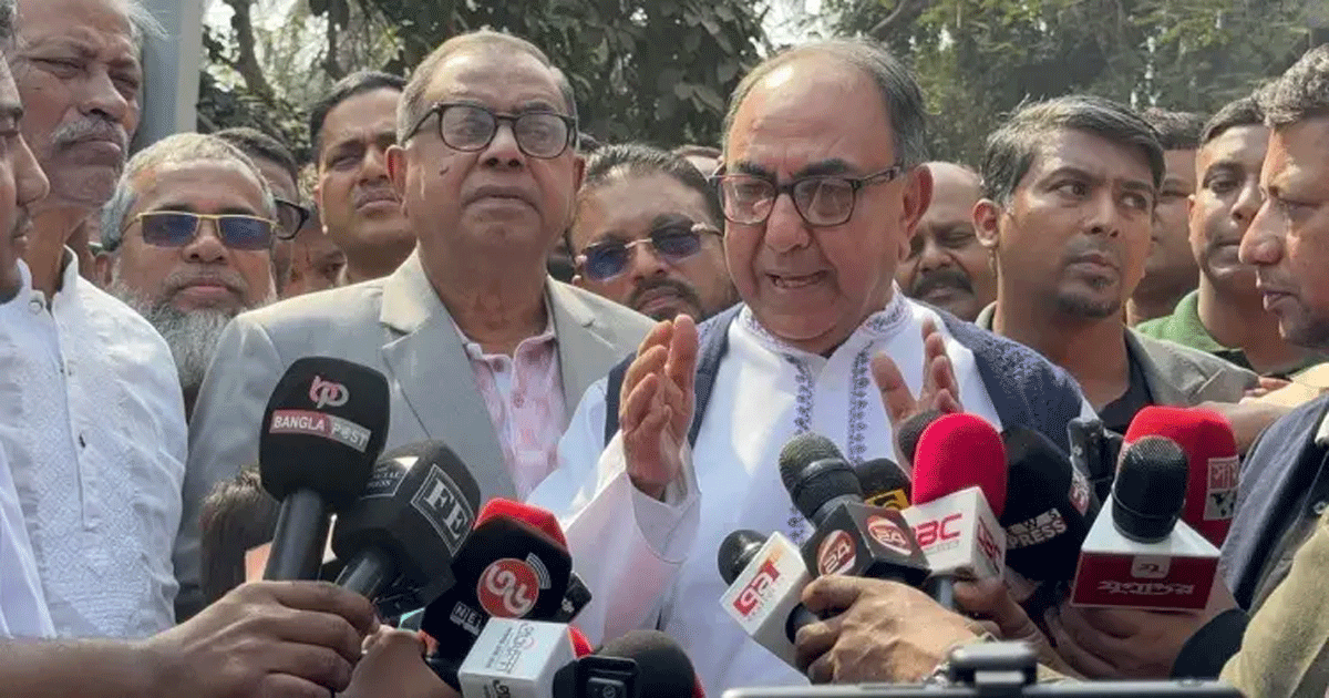 ১২ তারিখ পর্যন্ত ধৈর্য ধরে থাকতে পারি এই দোয়া করবেন: মির্জা আব্বাস