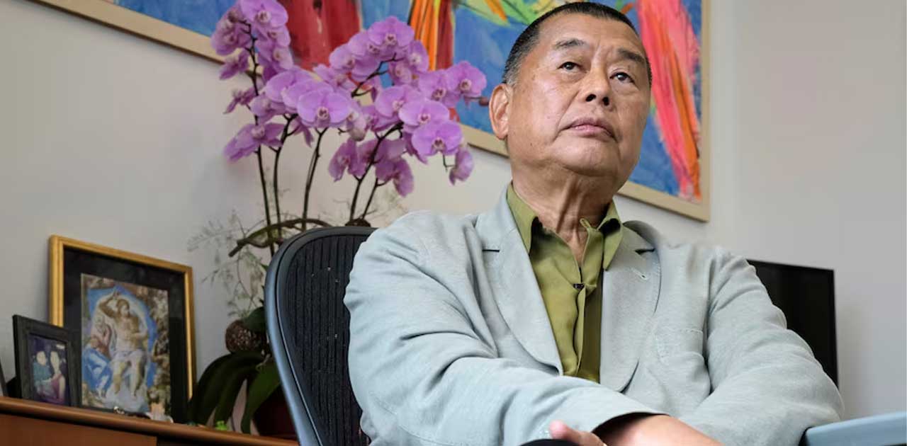 চীন সমালোচক জিমি লাইয়ের ২০ বছরের কারাদণ্ড