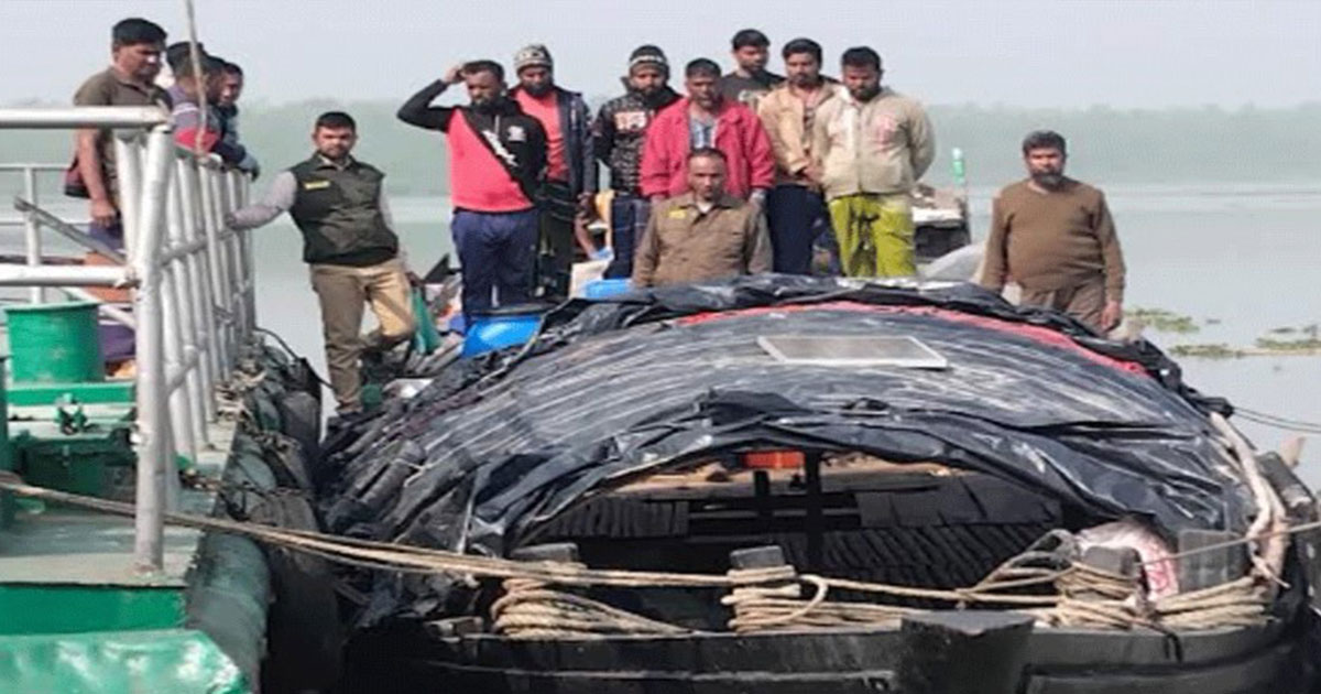 সুন্দরবনে ৪০০ কেজি পারশে পোনা জব্দ