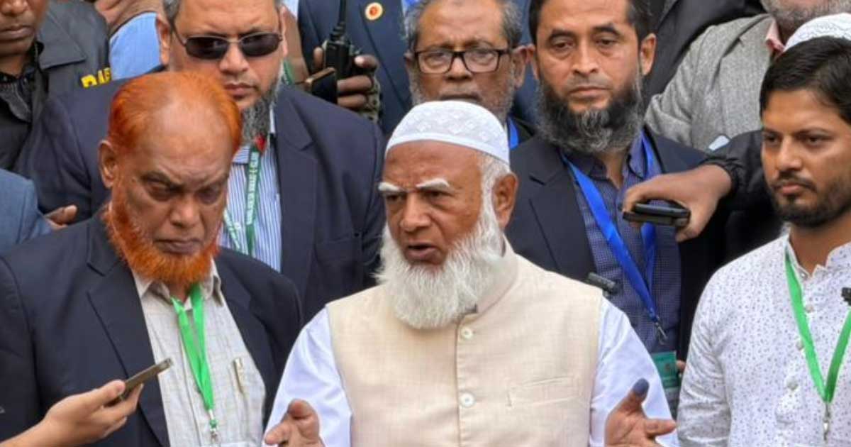 বিজয় হলে মিছিল নয়, আল্লাহর উদ্দেশে সিজদা করব: জামায়াত আমির