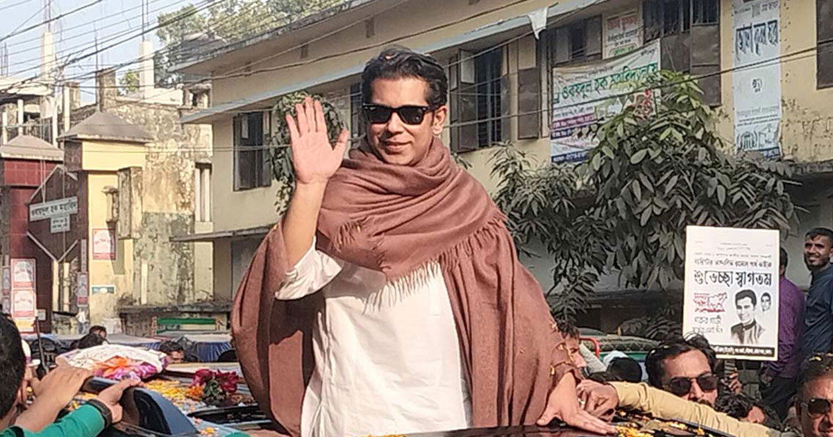 আন্দালিব রহমান পার্থ বড় ব্যবধানে বিজয়ী