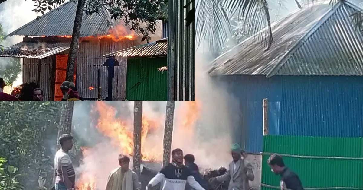 ফরিদপুরে সংঘর্ষে আহত ২০, বাড়িঘর ভাঙচুর-অগ্নিসংযোগ