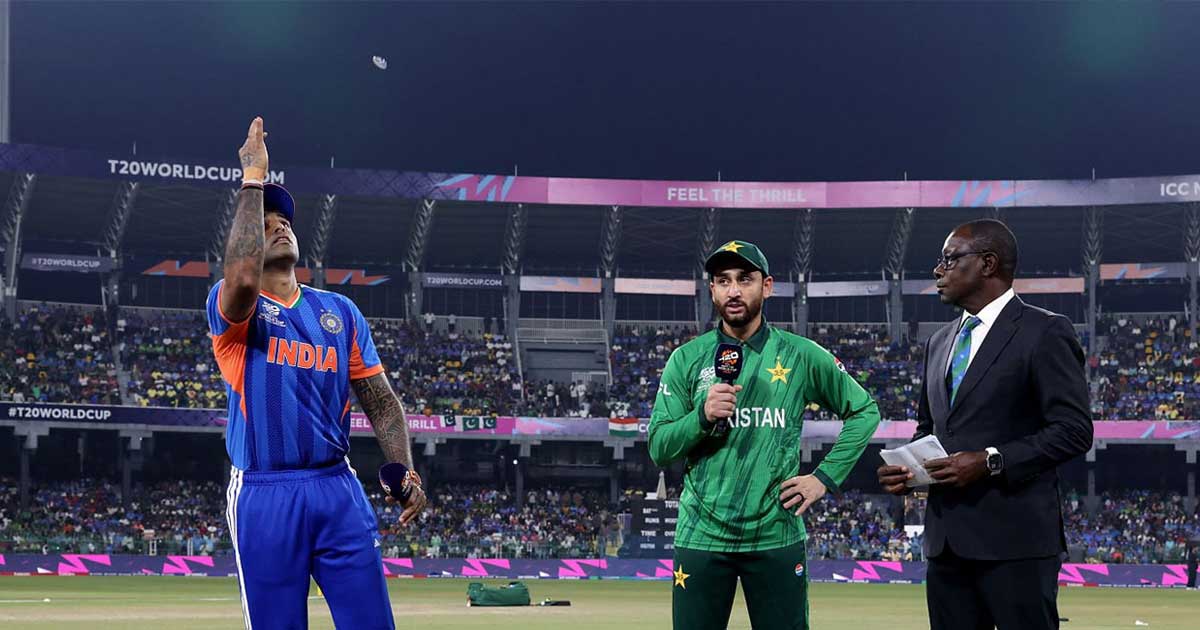 টি-টোয়েন্টি বিশ্বকাপ: ভারতের বিপক্ষে টস জিতে ফিল্ডিংয়ে পাকিস্তান