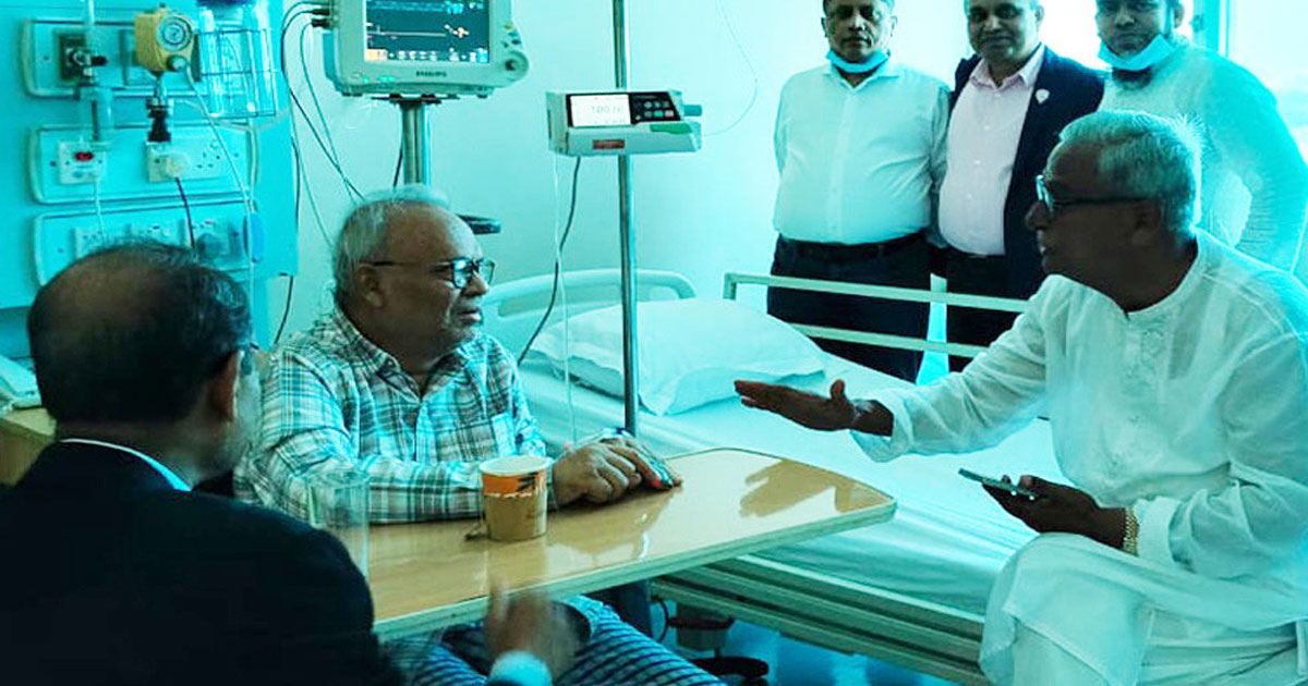 হাসপাতাল থেকে আজ বাসায় ফিরছেন রিজভী