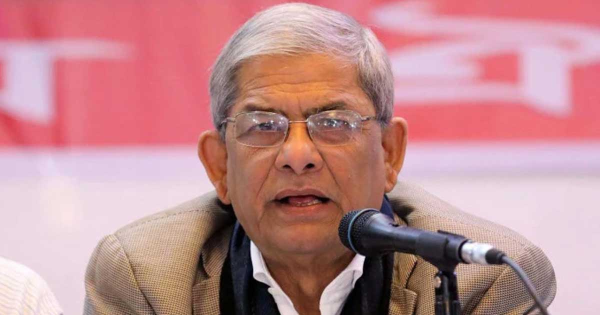 হাসিনার ভারতে অবস্থান বিস্তৃত সম্পর্ক গড়তে ‘বাধা’ হবে না: দ্য হিন্দুকে ফখরুল