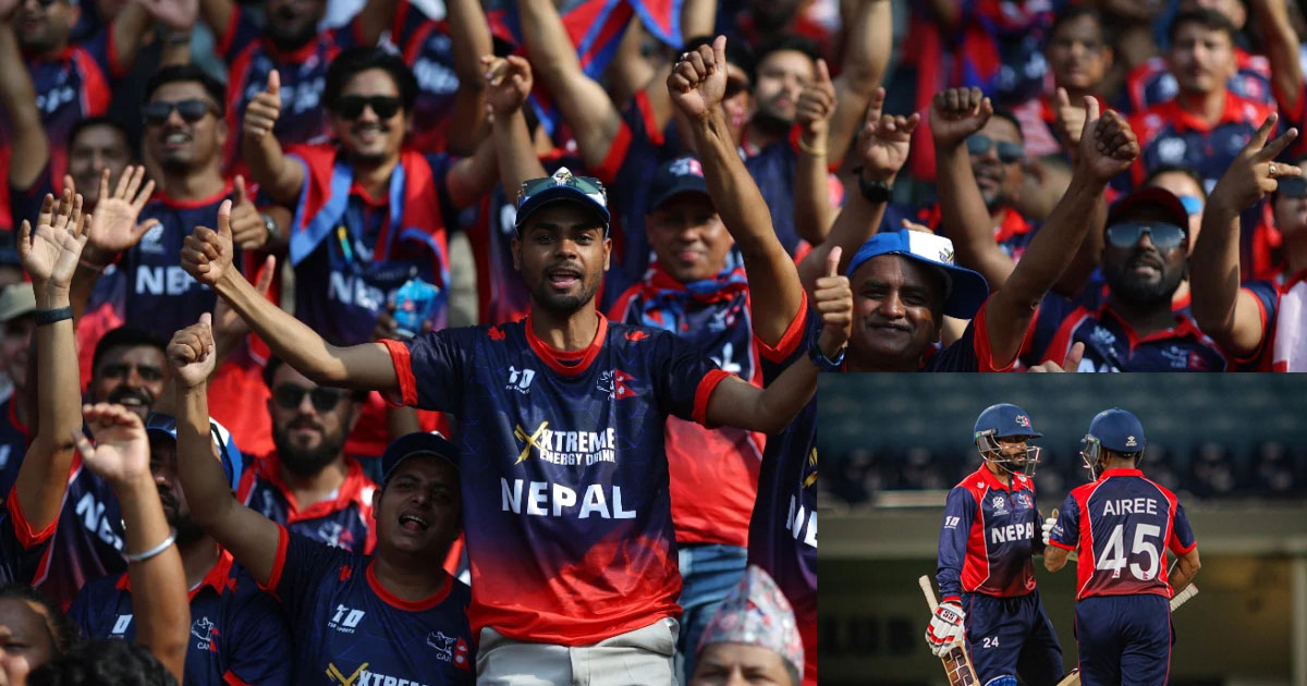 দিপেন্দ্রর ঝড়ে ১২ বছর পর বিশ্বকাপে নেপালের হাসি