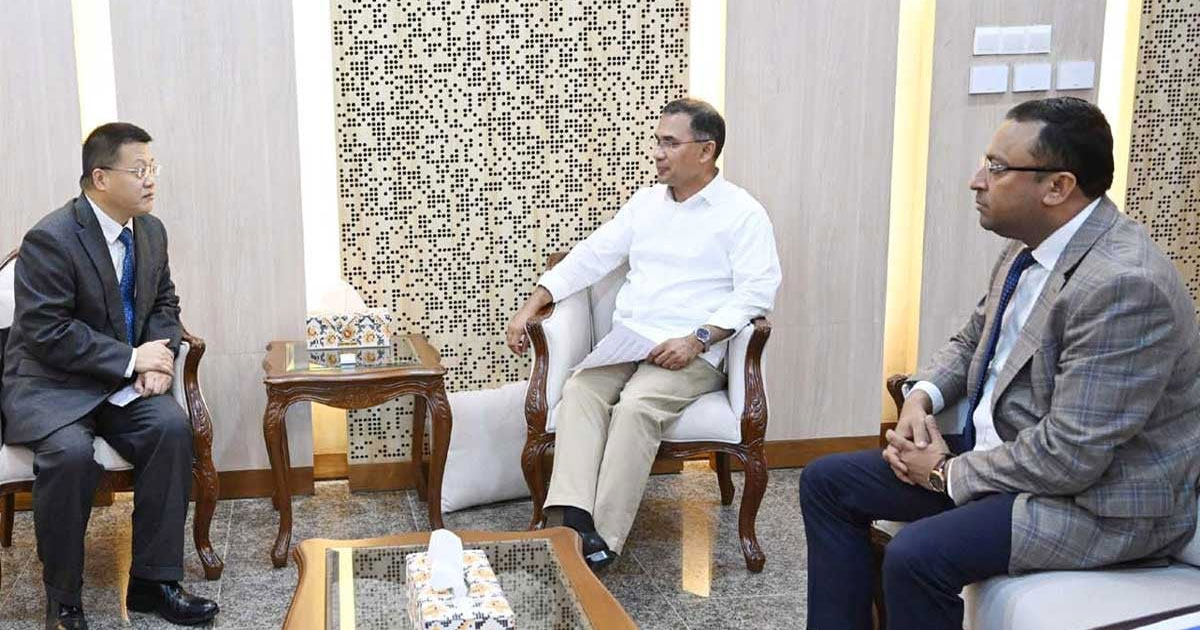 প্রধানমন্ত্রীর সঙ্গে চীনের রাষ্ট্রদূতের সৌজন্য সাক্ষাৎ