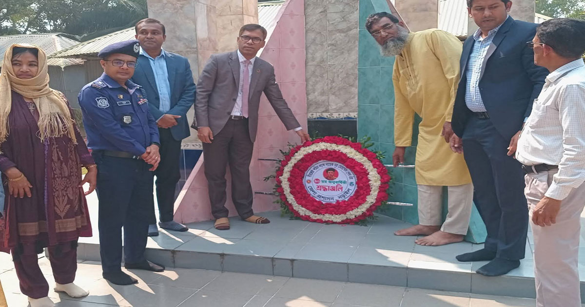নড়াইলে বীরশ্রেষ্ঠ নূর মোহাম্মদ শেখের ৯০তম জন্মবার্ষিকী পালন