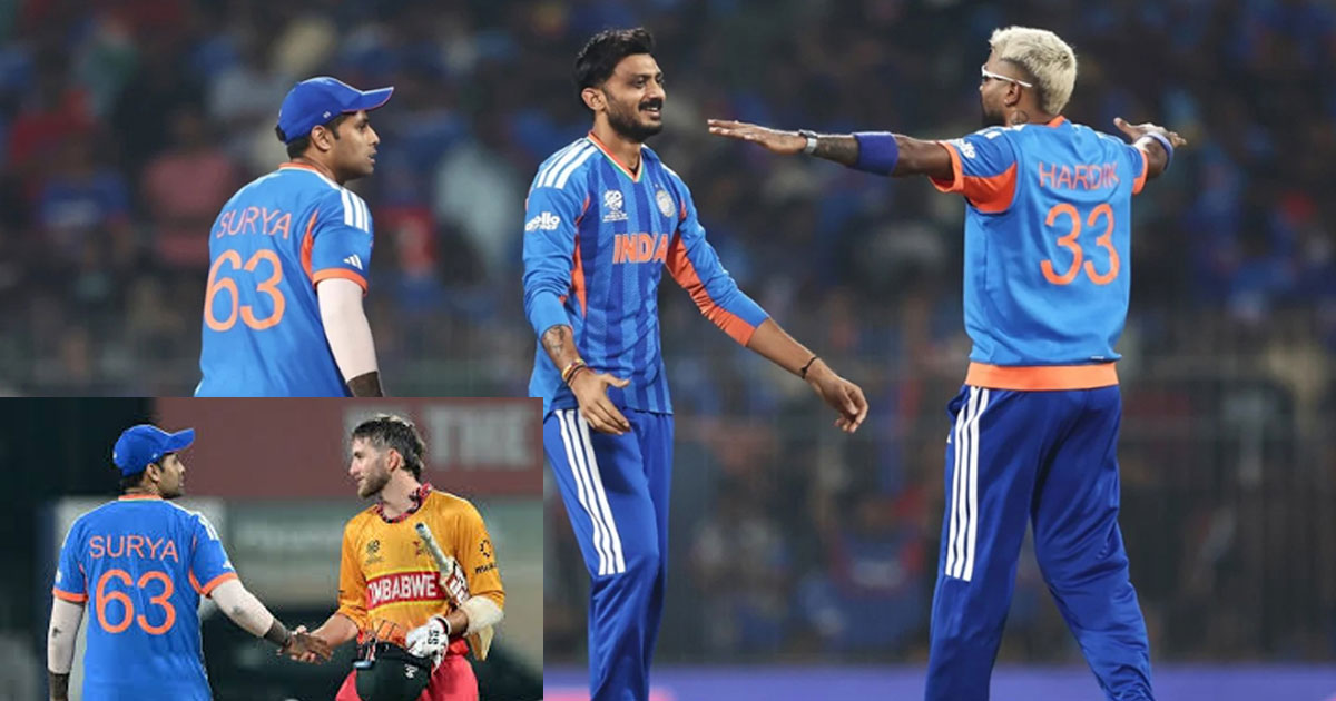 জিম্বাবুয়ের বিপক্ষে টুর্নামেন্ট সর্বোচ্চ ২৫৬ রান করে ভারতের জয়